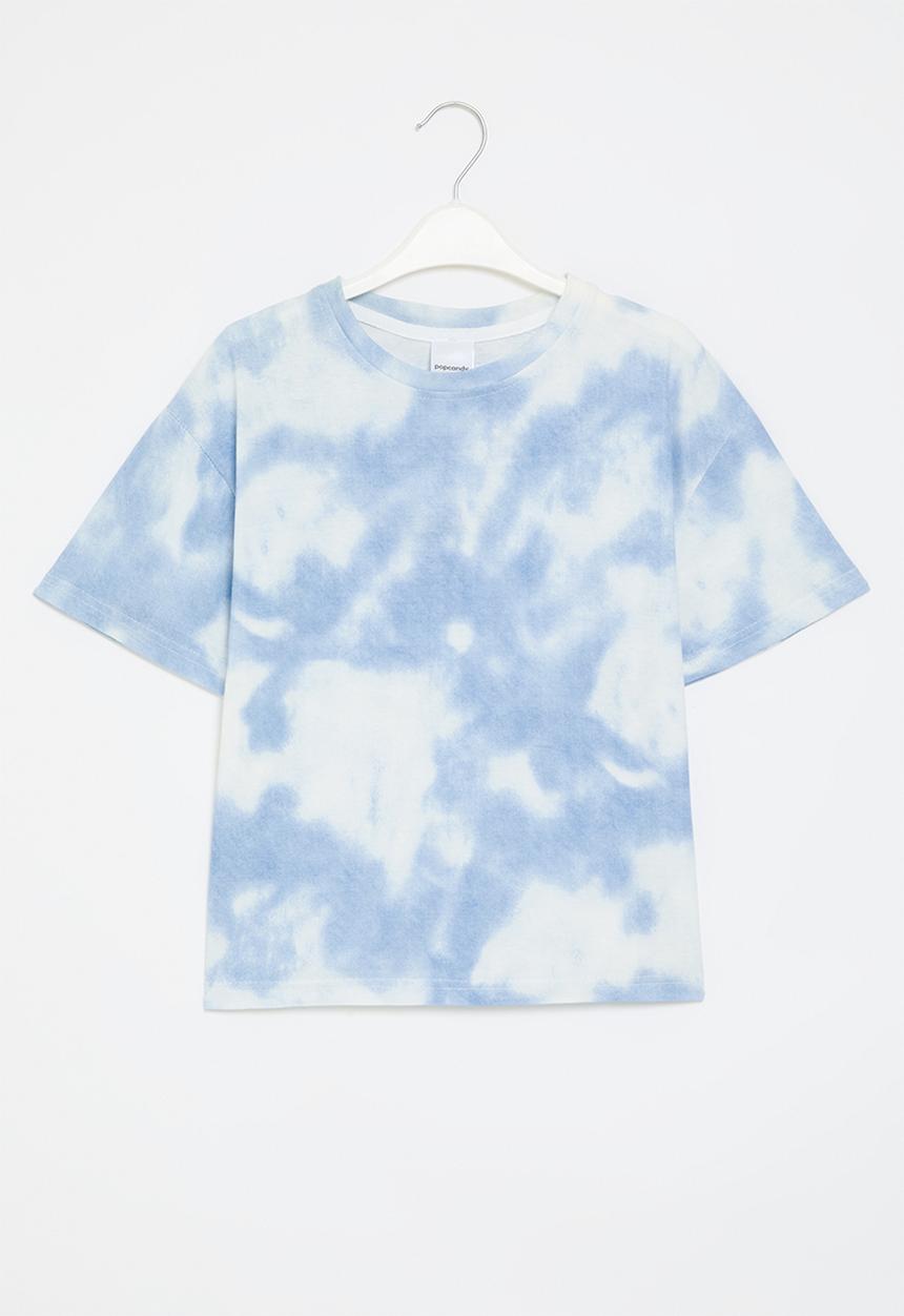 Pop Candy - Tie dye tee - blue