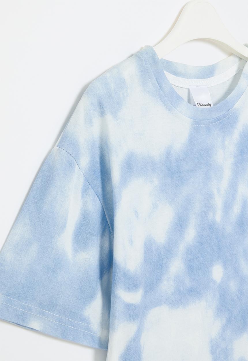 Pop Candy - Tie dye tee - blue