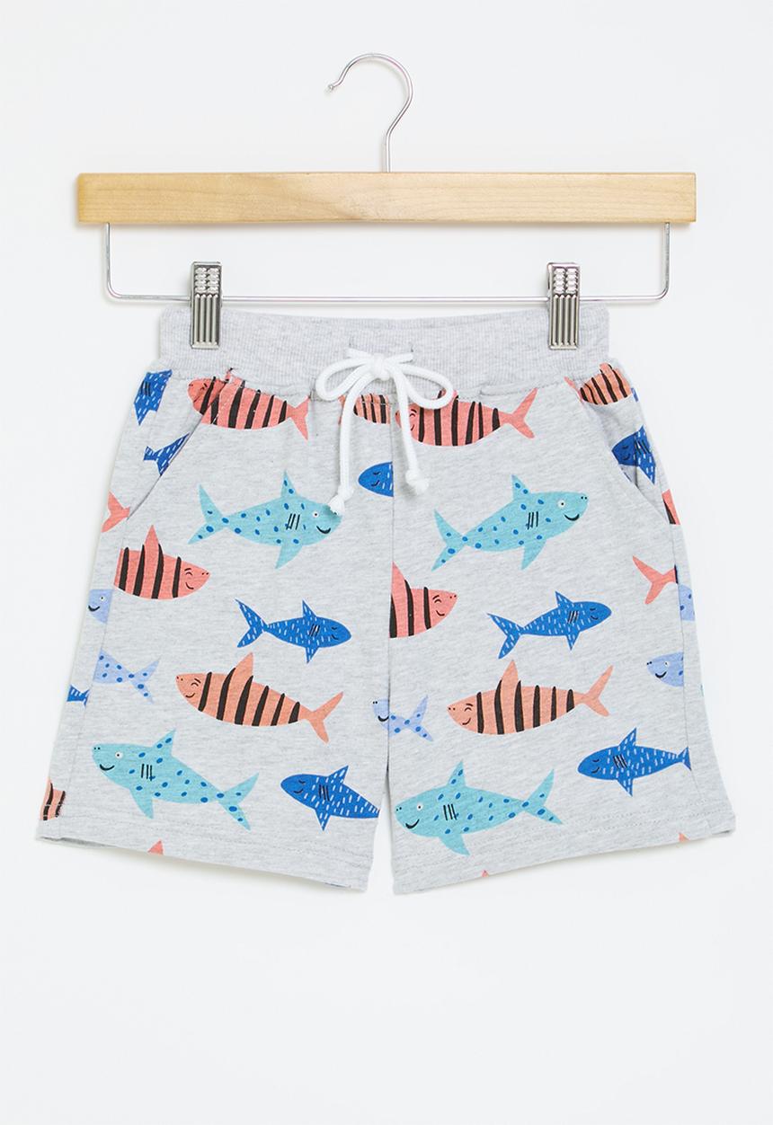 Pop Candy - Printed shorts - grey