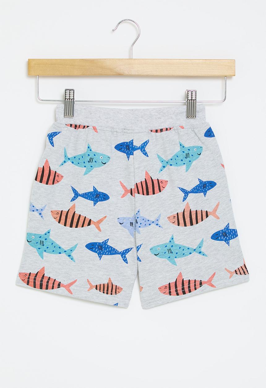 Pop Candy - Printed shorts - grey
