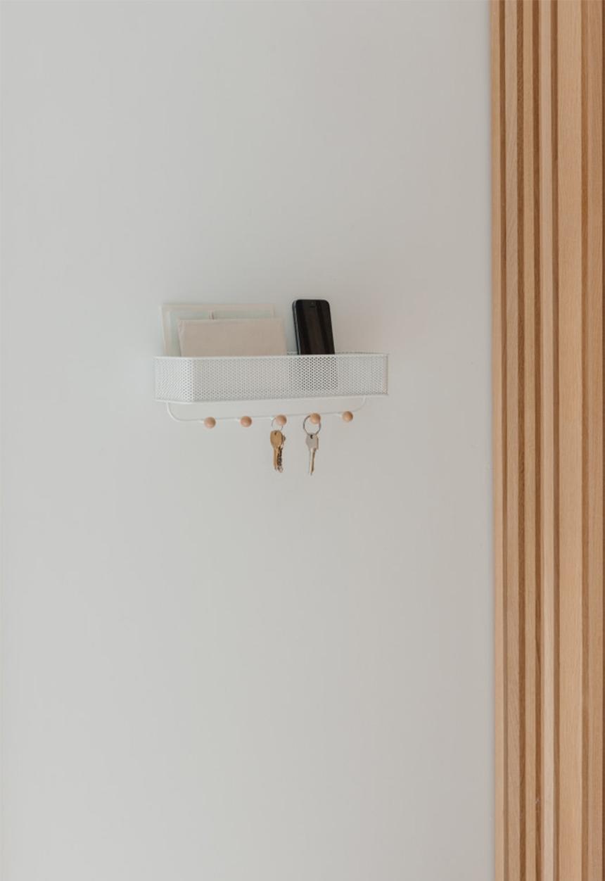 Umbra - Umbra estique organizer - white & natural