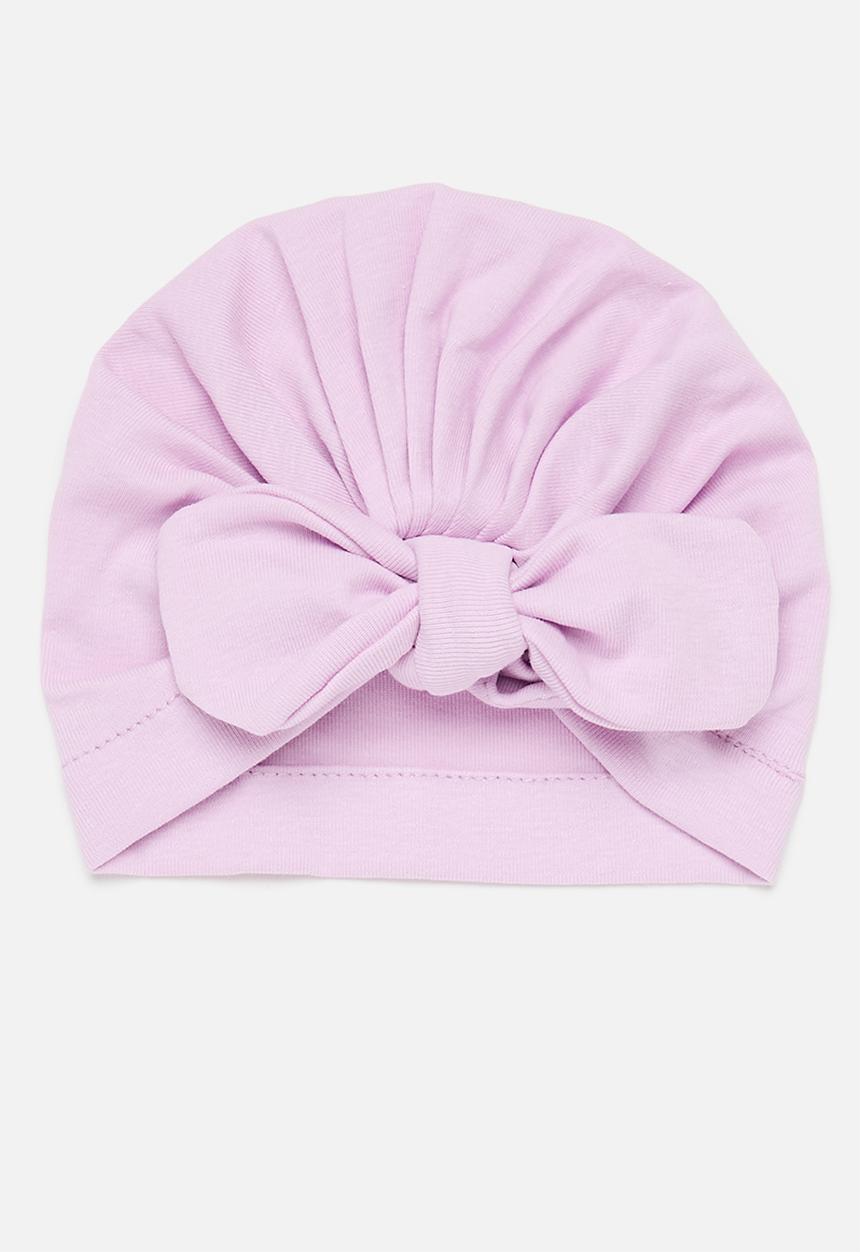 Pop Candy - Baby bowknot turban - purple