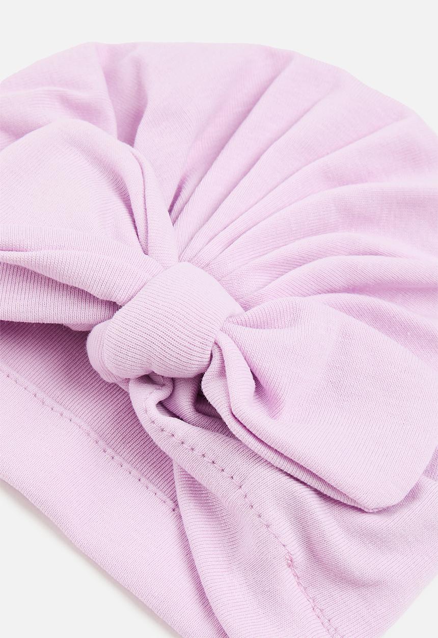 Pop Candy - Baby bowknot turban - purple