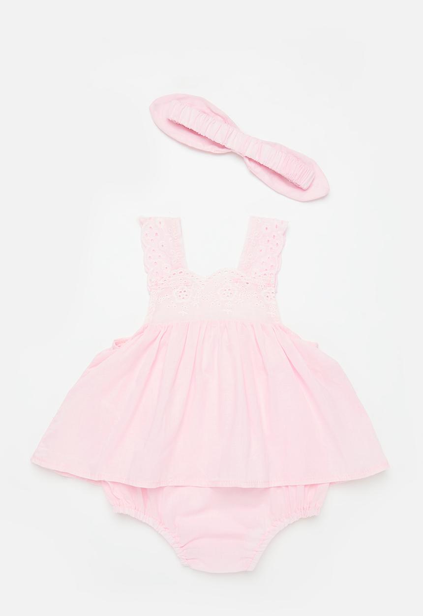 Pop Candy - Romper dress & headband - pink