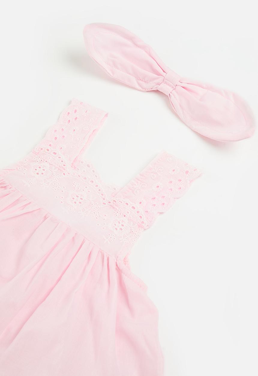 Pop Candy - Romper dress & headband - pink