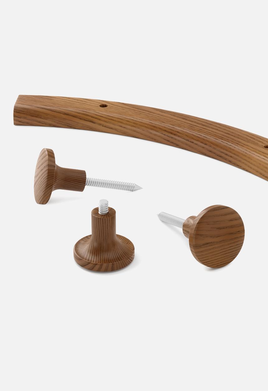 Umbra - Slinka hook - walnut