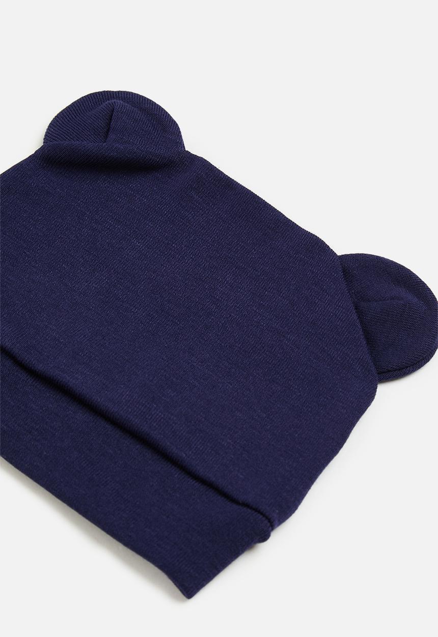 Pop Candy - Baby beanie & mittens set - navy