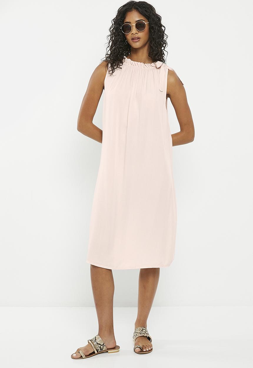 Zabaione - Sleeveless midi dress - rose