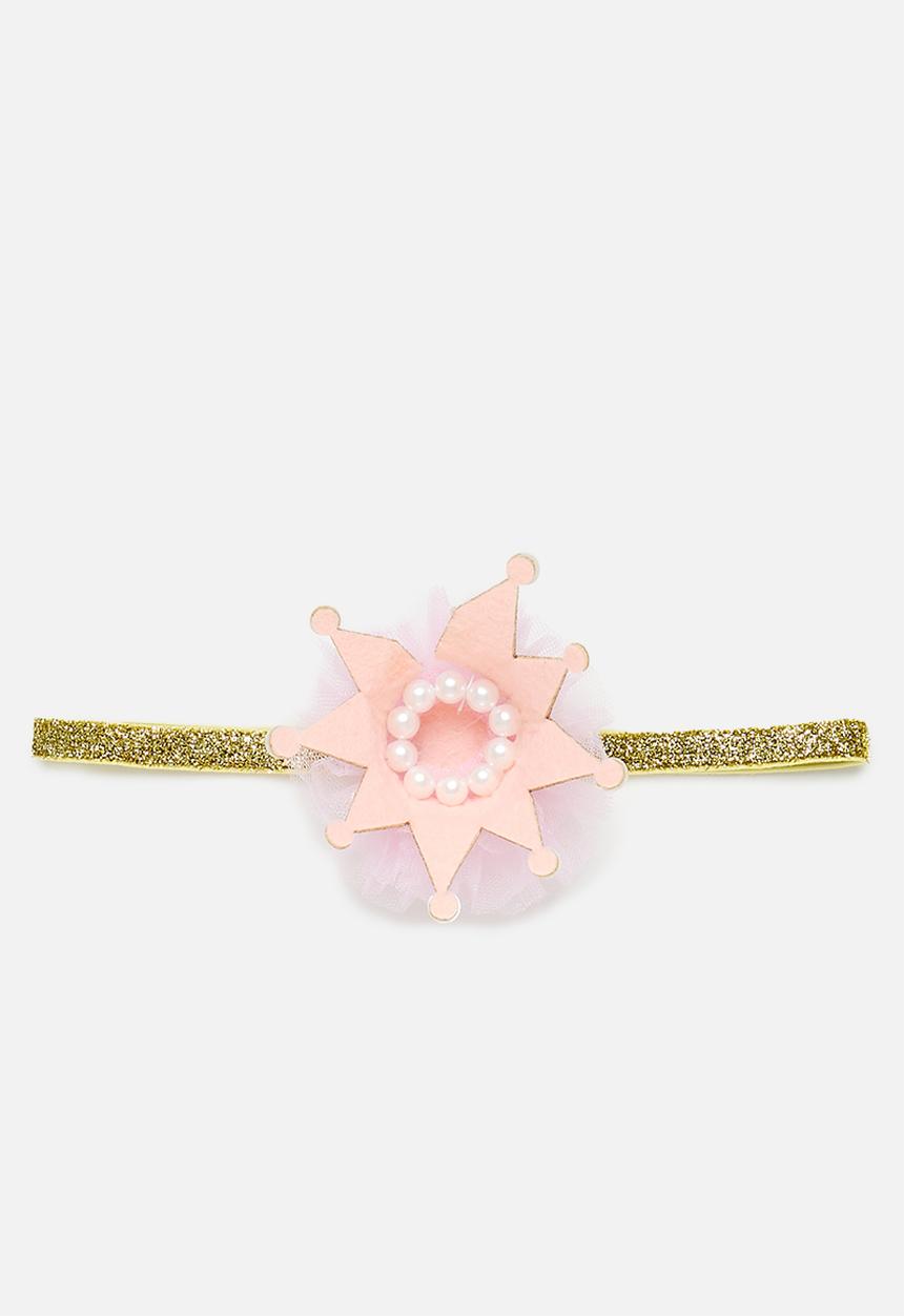 Pop Candy - Lace flower crown headband - multi