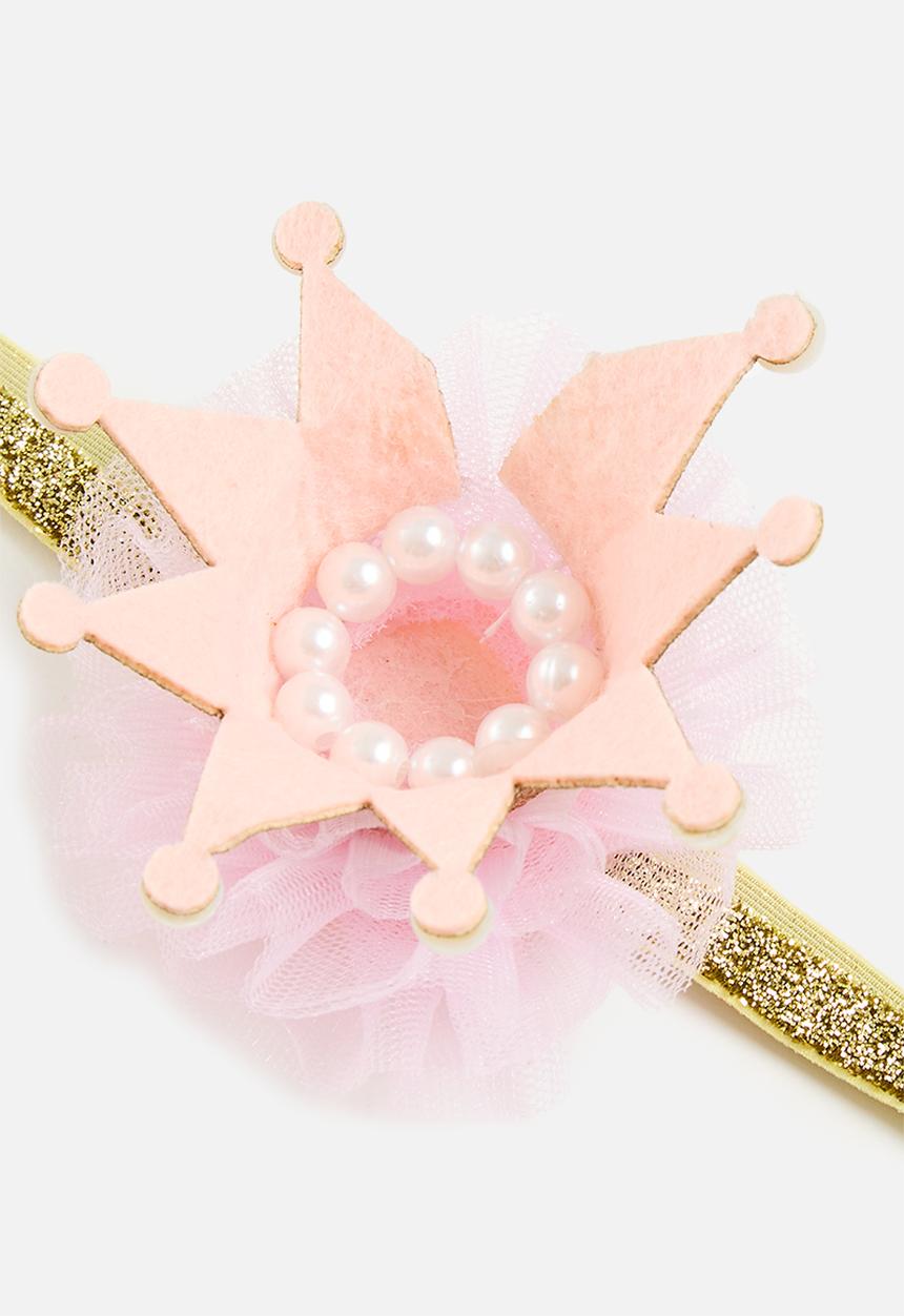 Pop Candy - Lace flower crown headband - multi