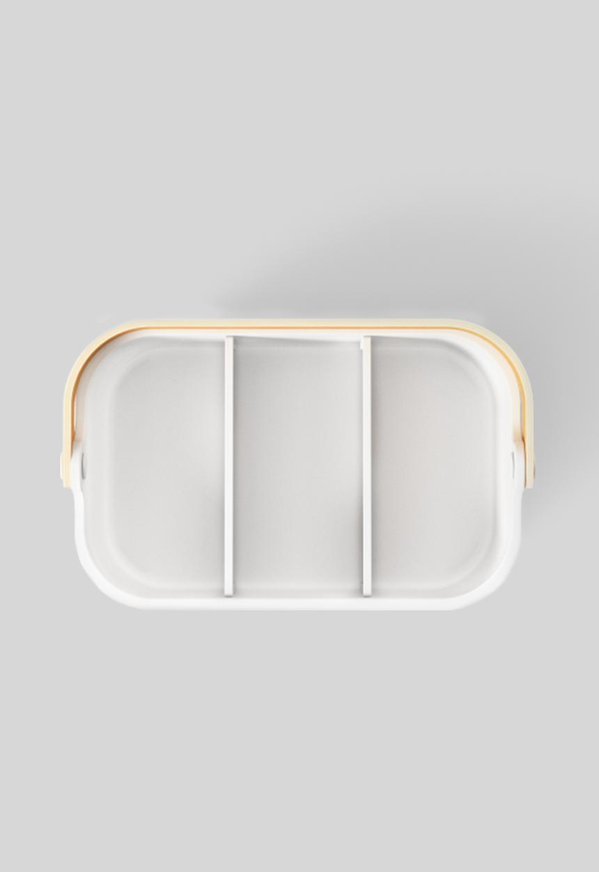 Umbra - Umbra bellwood stackable bins (28cm) - white & natural