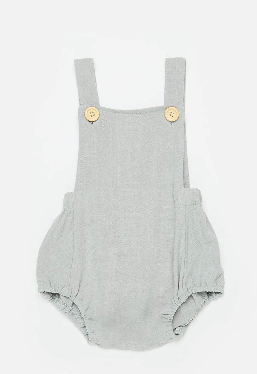 Pop Candy - Pinafore romper - grey