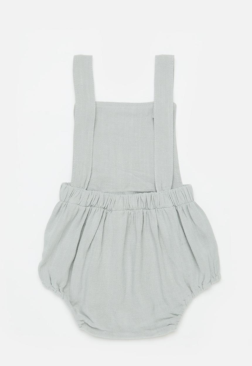 Pop Candy - Pinafore romper - grey