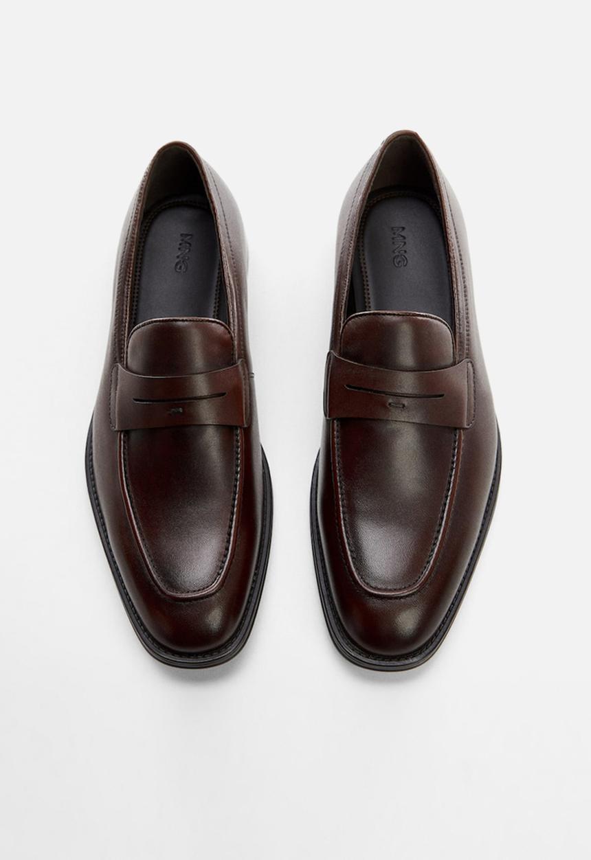 MANGO - Shoes estoril loafer - brown
