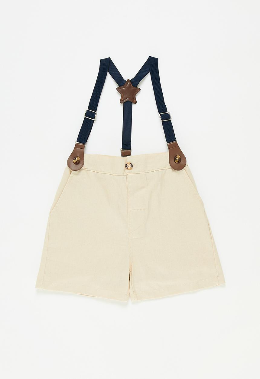 Pop Candy - Short and shirt set - beige multi