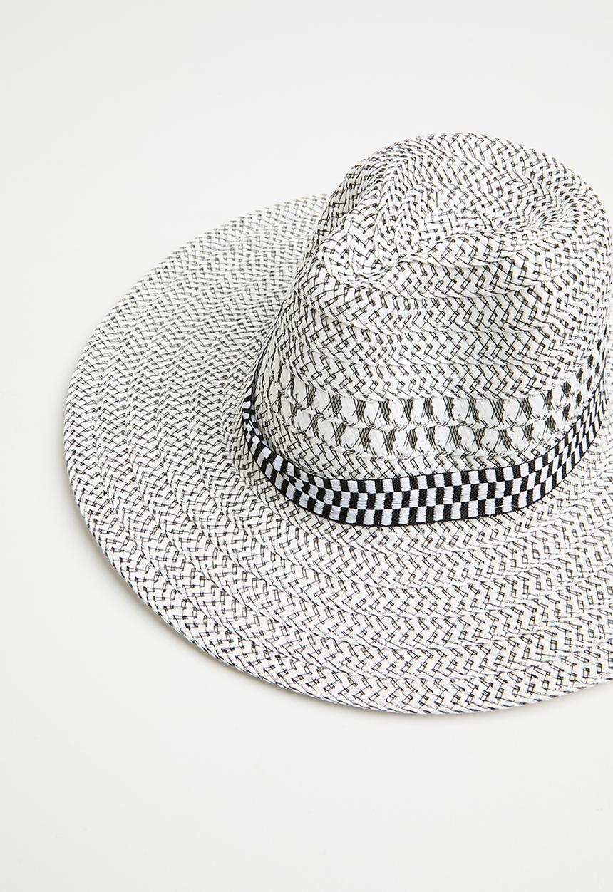 edit - Marley sun hat - black & white