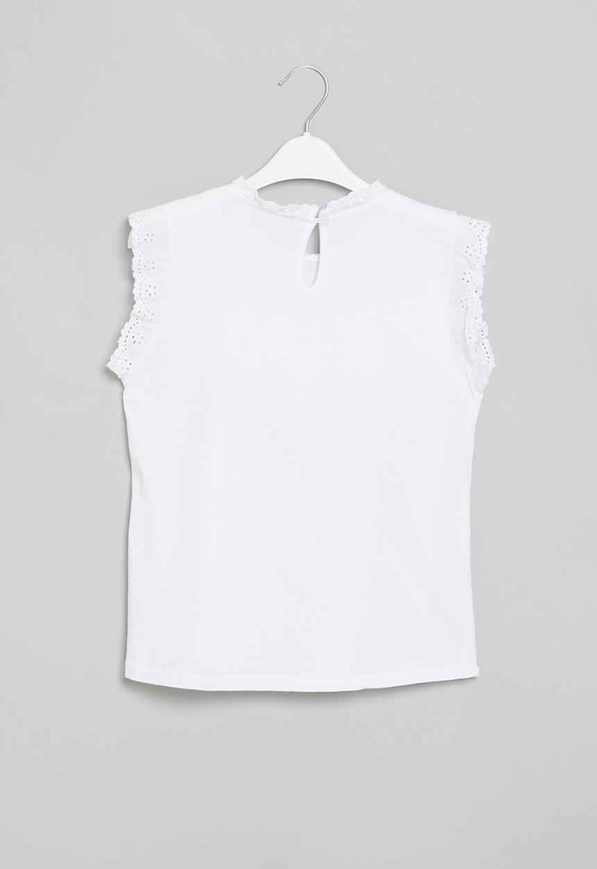 HAILYS - T-shirt - white