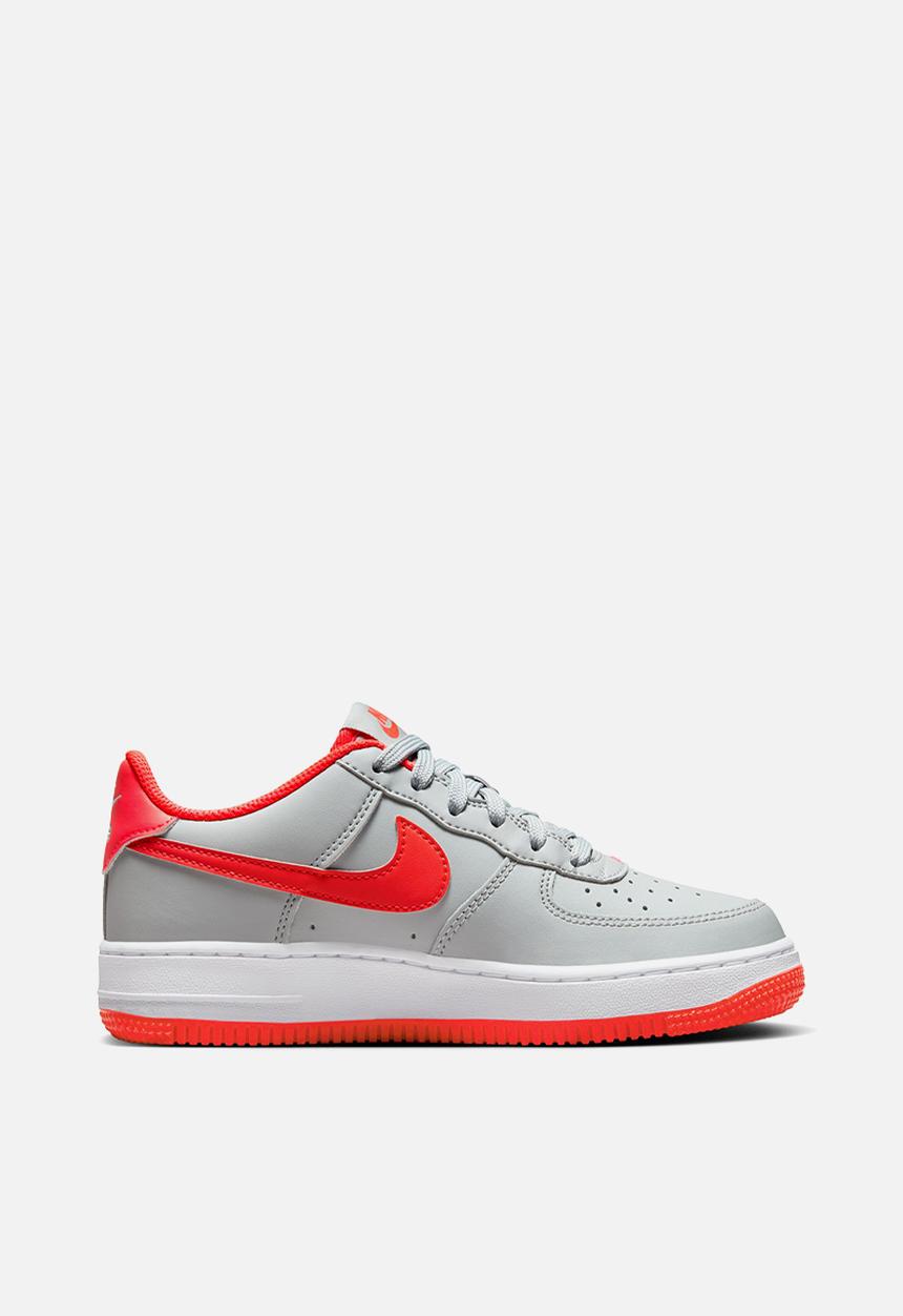 Nike - Nike air force 1 - lt smoke grey/bright crimson-white