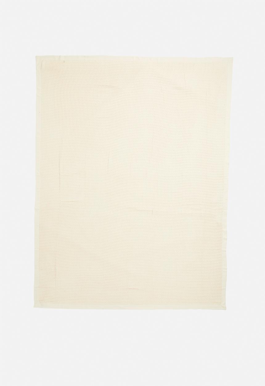 Hertex Haus - Honeycomb turkish cotton throw - fraiche