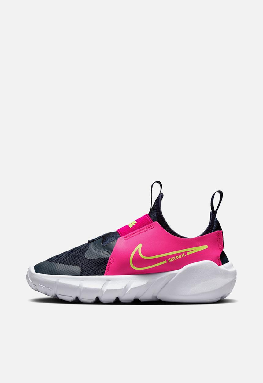 Nike - Nike flex runner 2 psv - obsidian/fireberry/white/lime blast