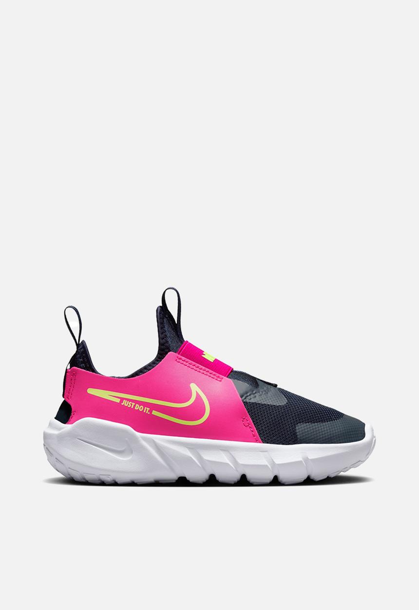 Nike - Nike flex runner 2 psv - obsidian/fireberry/white/lime blast