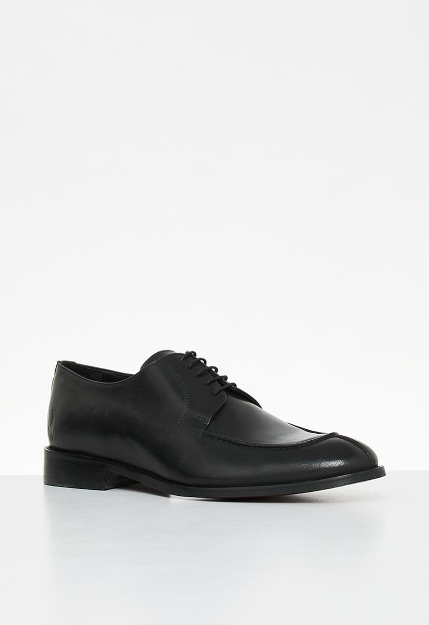 POLO - Derby formal lace up - black