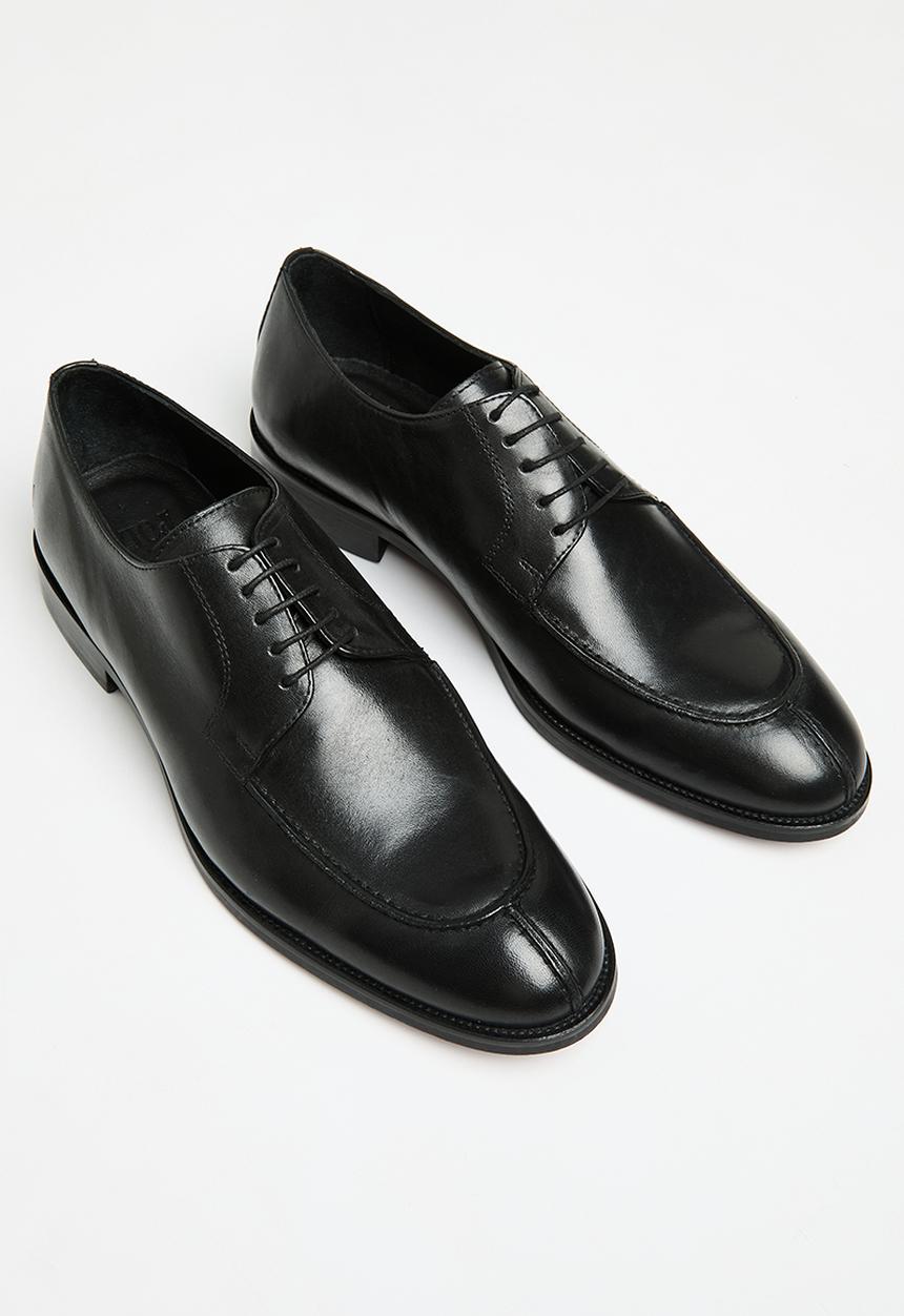 POLO - Derby formal lace up - black