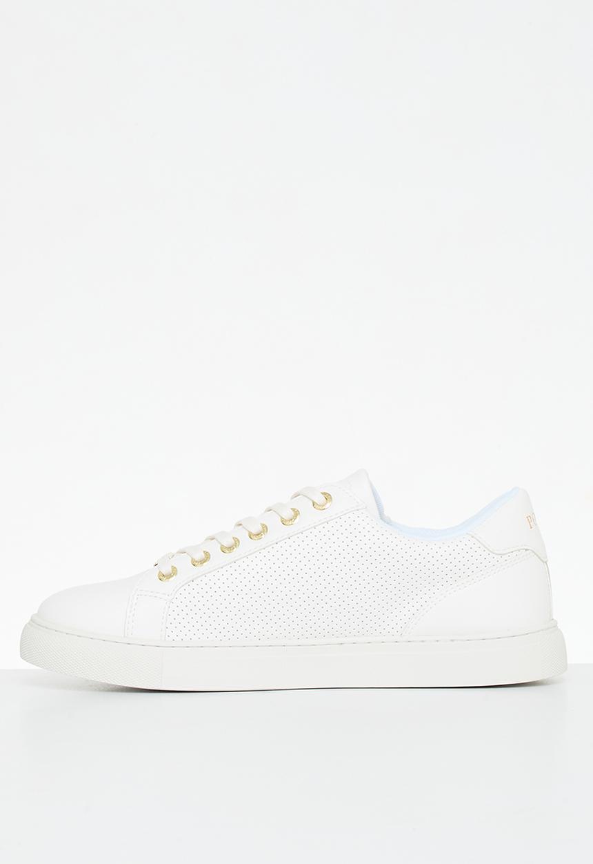 POLO - Zip sneaker - white