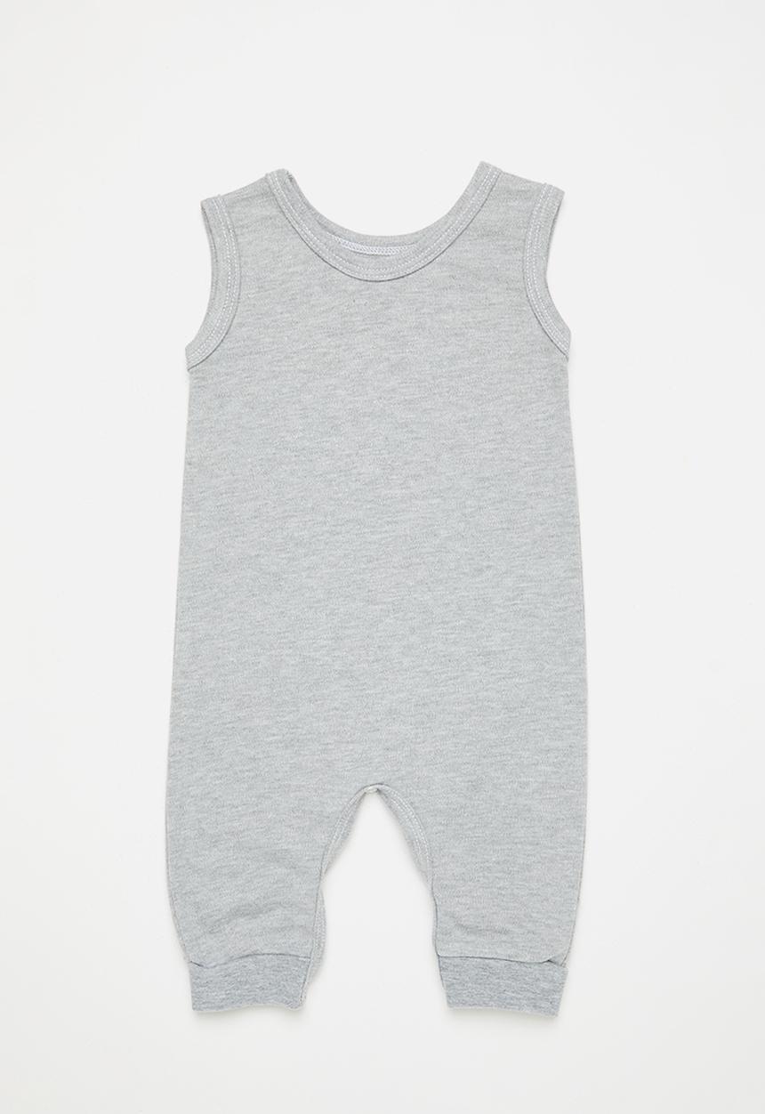 Little Lumps - Sleeveless romper - grey