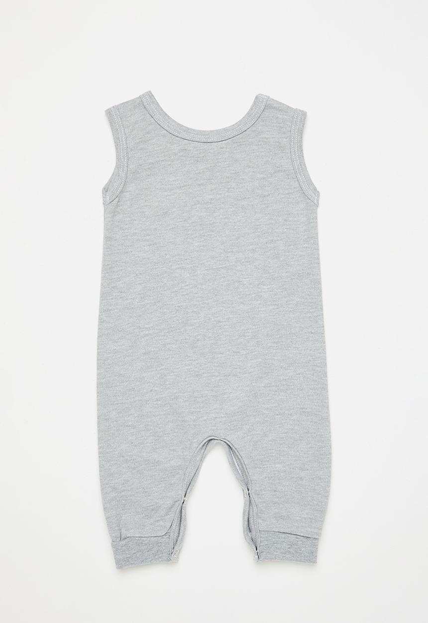 Little Lumps - Sleeveless romper - grey
