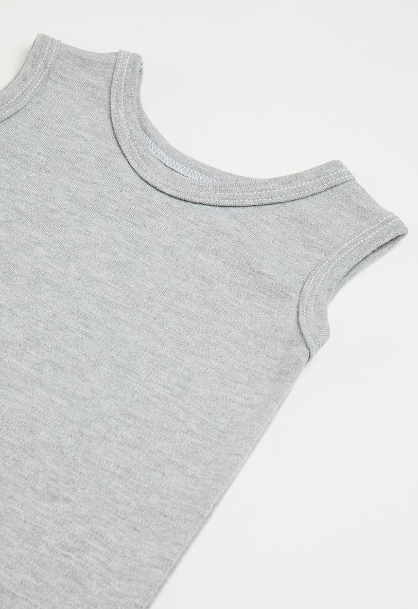 Little Lumps - Sleeveless romper - grey
