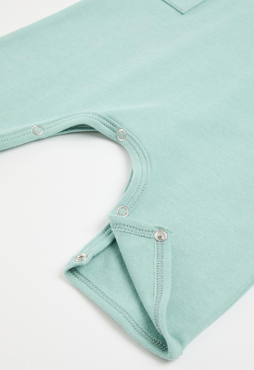 Little Lumps - Knotty dungarees - sage