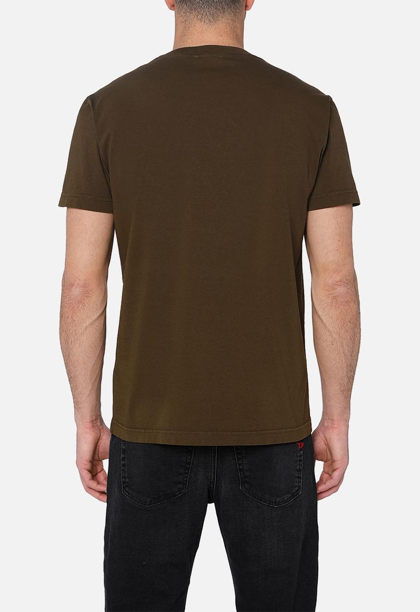 Diesel  - T-Diegor-G11 t-shirt slim fit - dark army brown