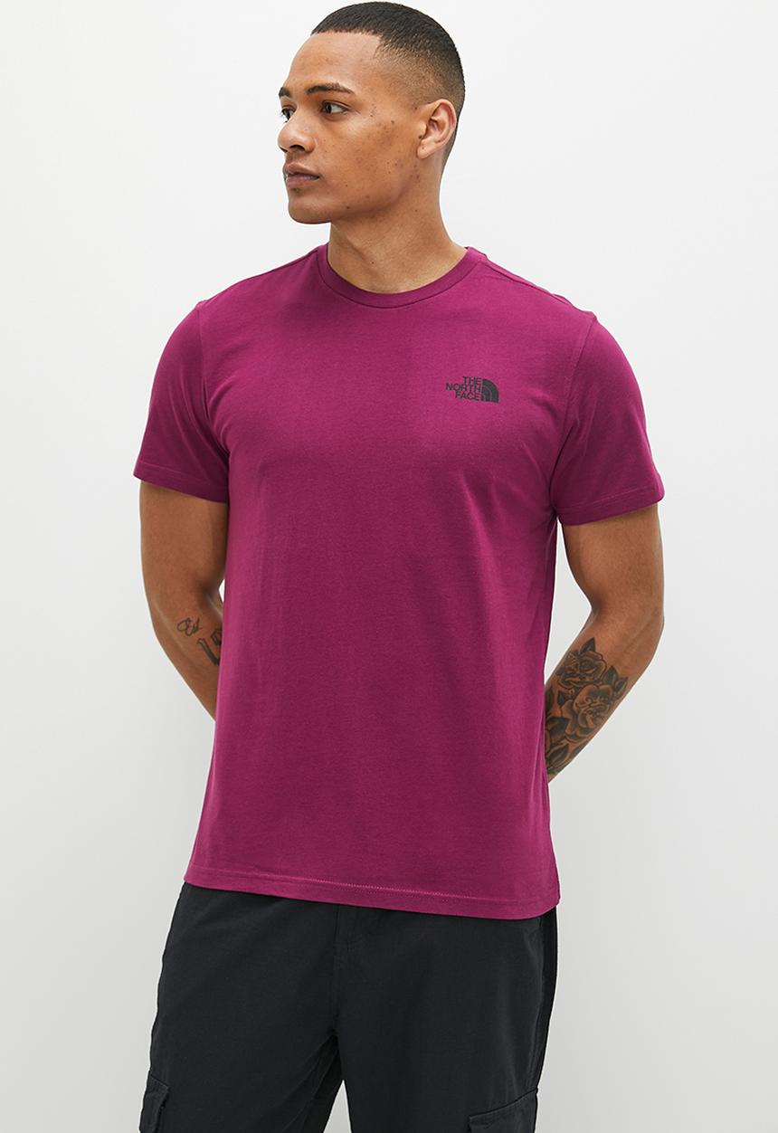 The North Face - M short sleeve simple dome tee - eu - boysenberry (i0h)