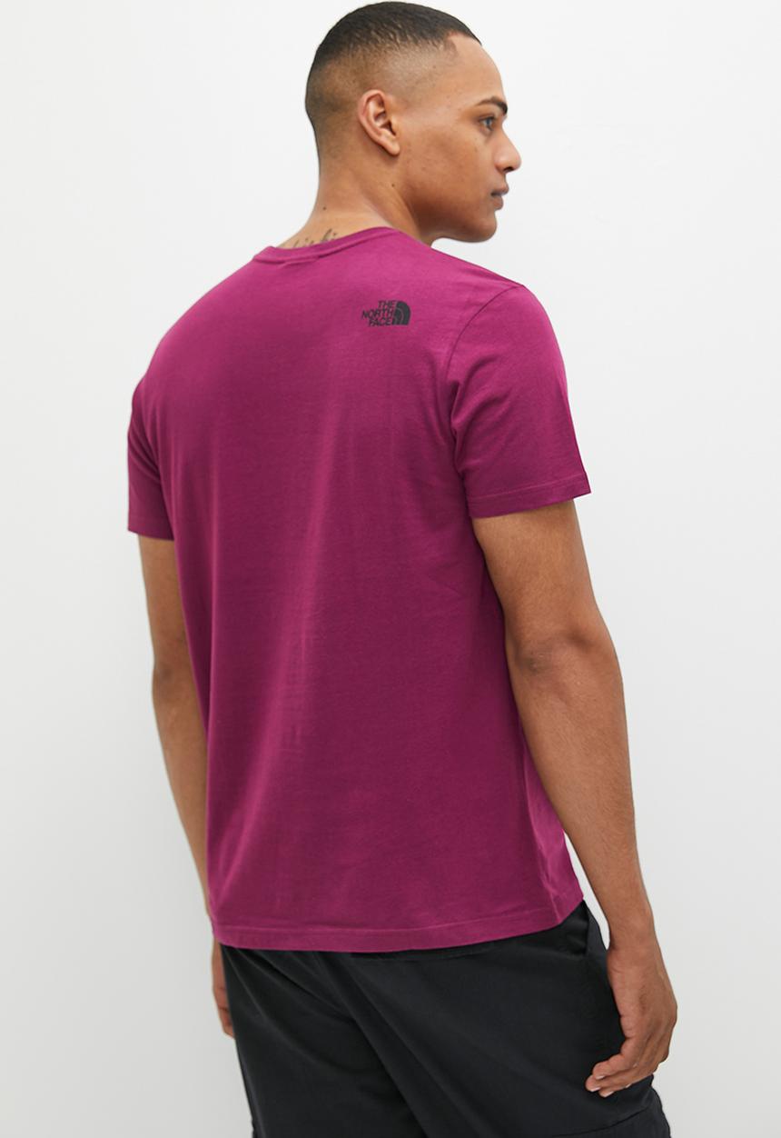 The North Face - M short sleeve simple dome tee - eu - boysenberry (i0h)