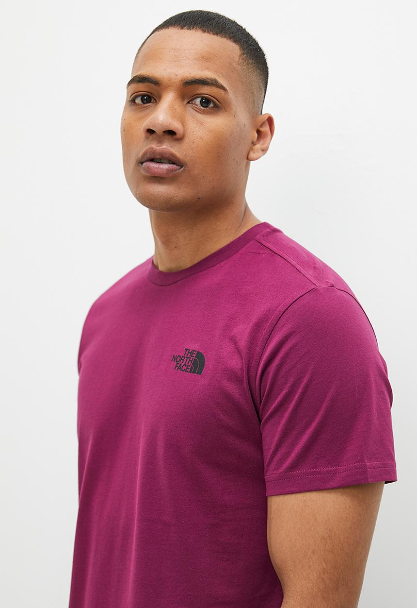 The North Face - M short sleeve simple dome tee - eu - boysenberry (i0h)