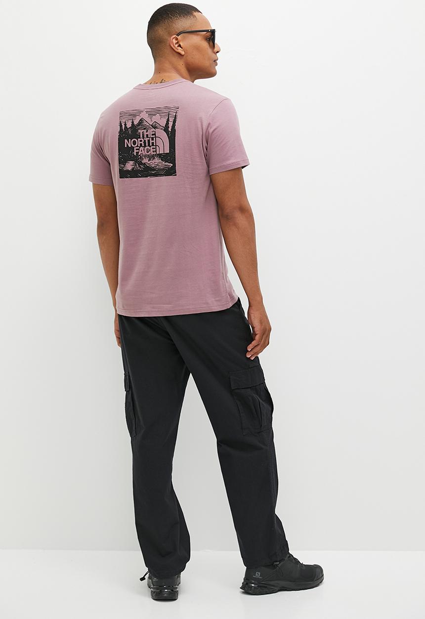 The North Face - M short sleeve redbox celebration tee - fawn grey (i0v)