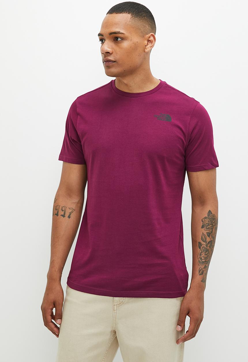 The North Face - M short sleeve redbox tee  - eu - boysenberry (i0h)