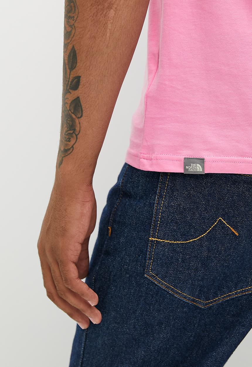 The North Face - M matterhorn face short sleeve tee - orchid pink (i0w)