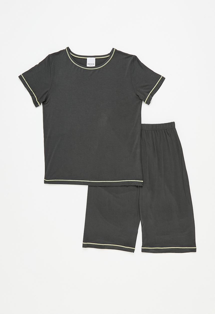 Pop Candy - Pj set - charcoal