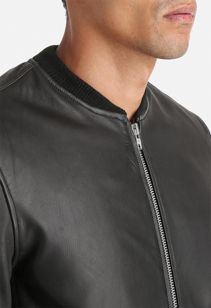 Selected Homme - Briggs Leather Jacket