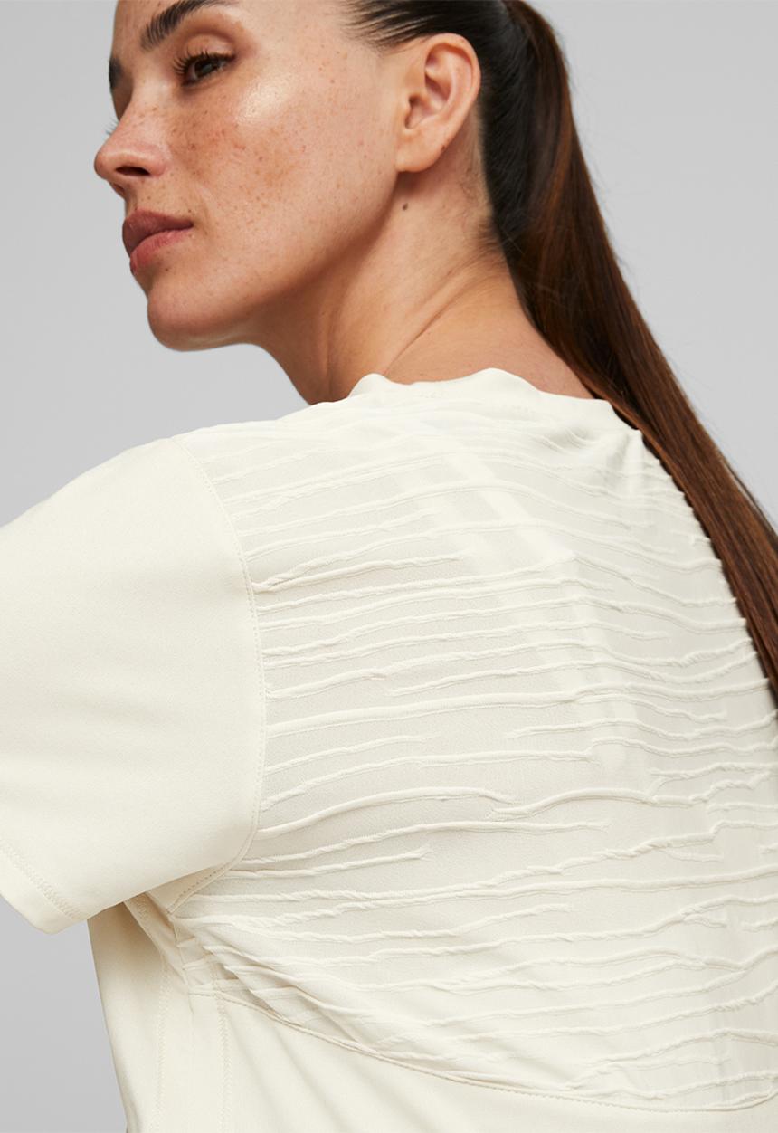 PUMA - Maternity studio oversized tee - alpine snow
