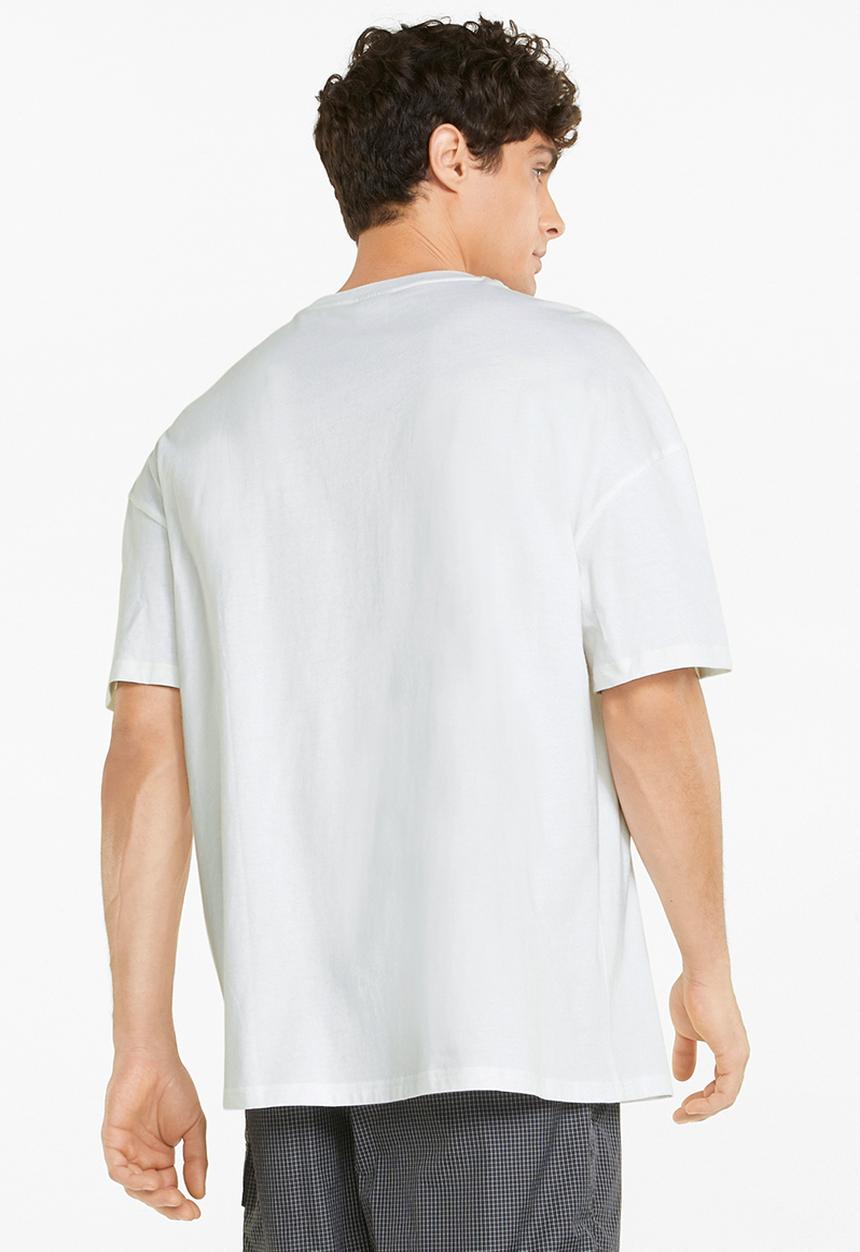 PUMA - Hc pocket tee - puma white