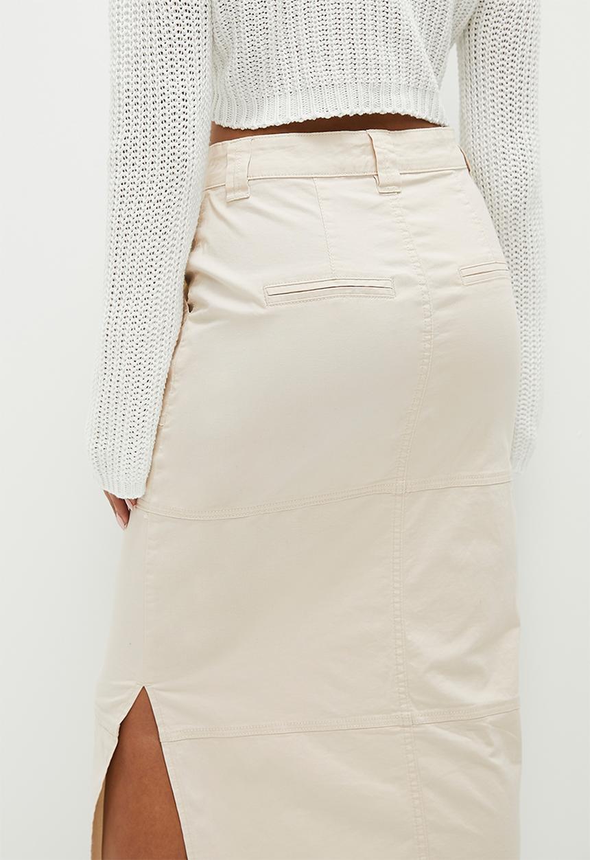 Cotton On - Kai maxi skirt - stone