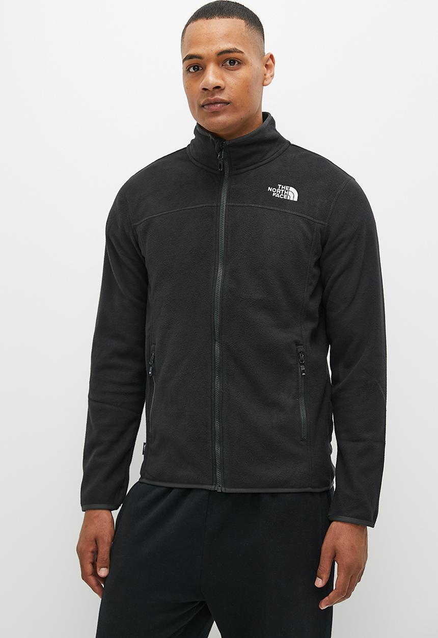 The North Face - M 100 glacier full zip - eu - tnf black