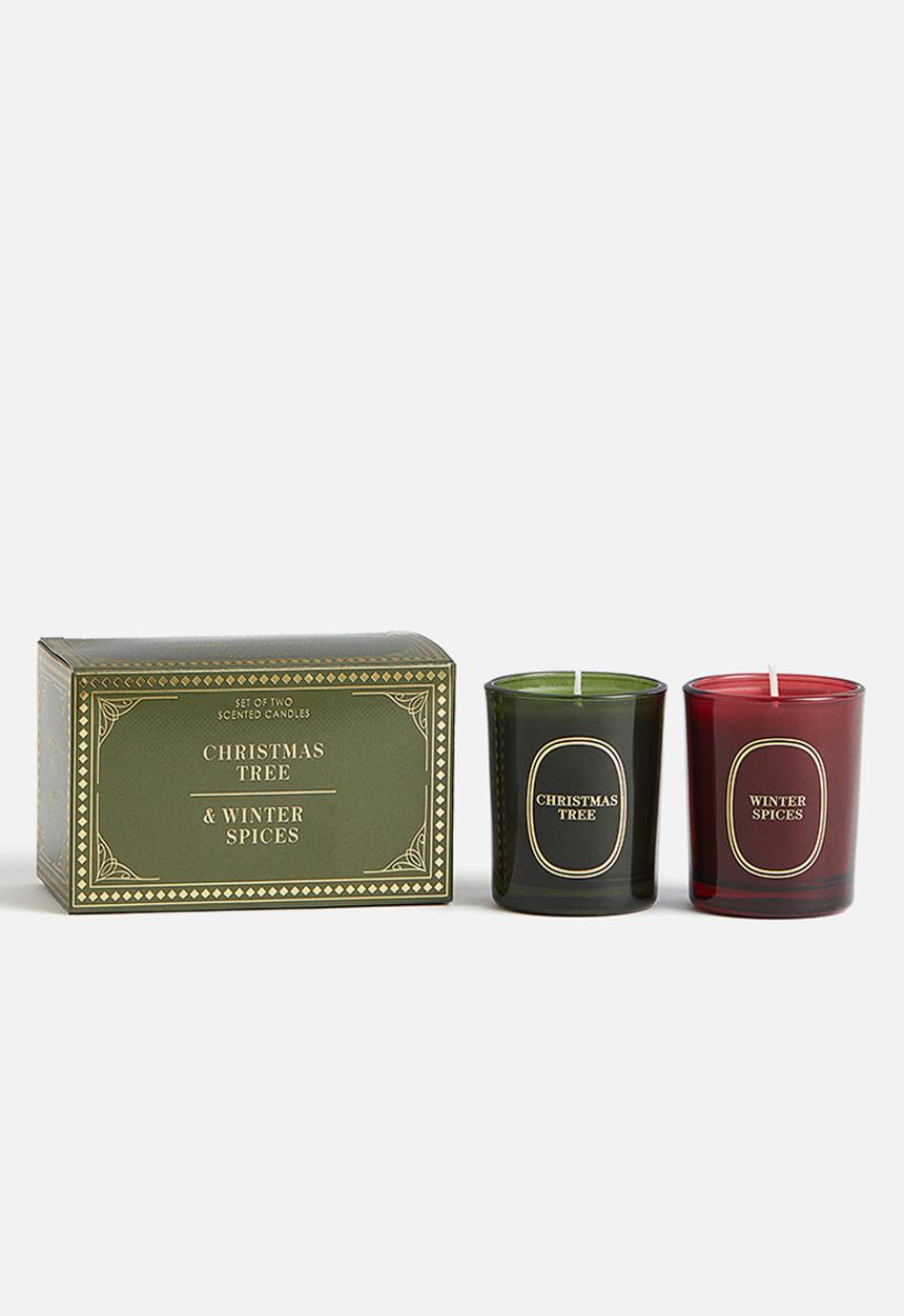 H&M - 2-Pack small scented candles - multi-coloured 