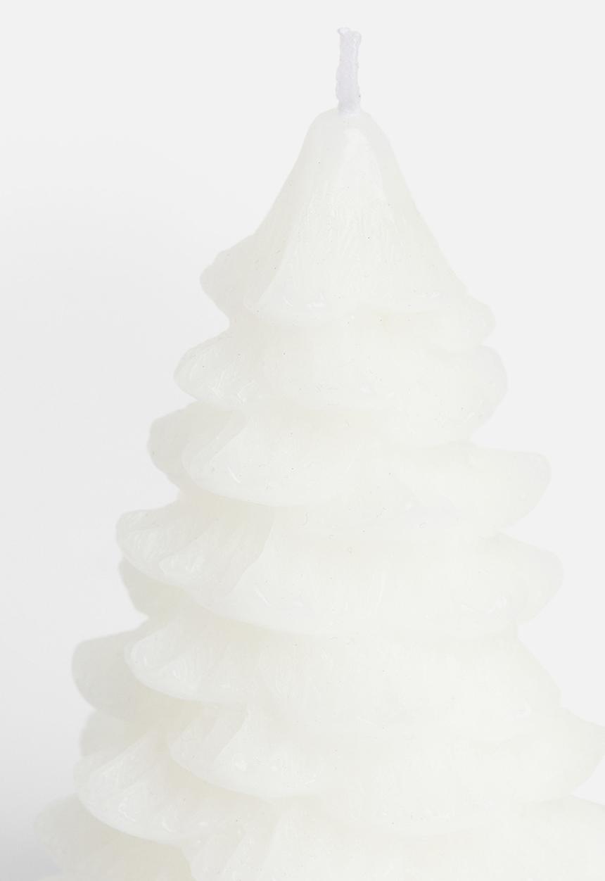 H&M - Fir-tree-shaped candle - white