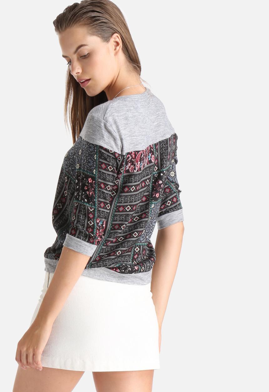 ONLY - Identity Patchwork Top 