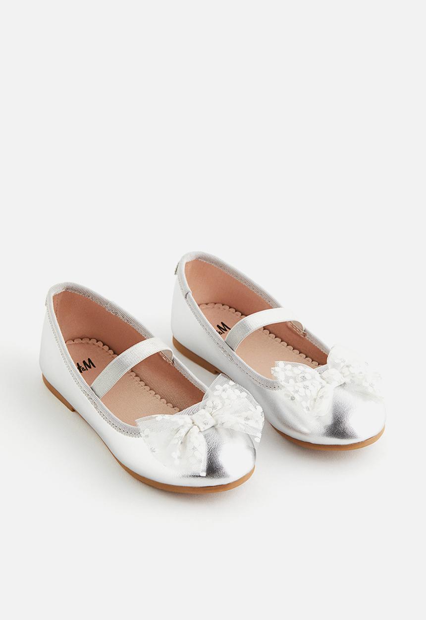 H&M - Ballet pumps - silver