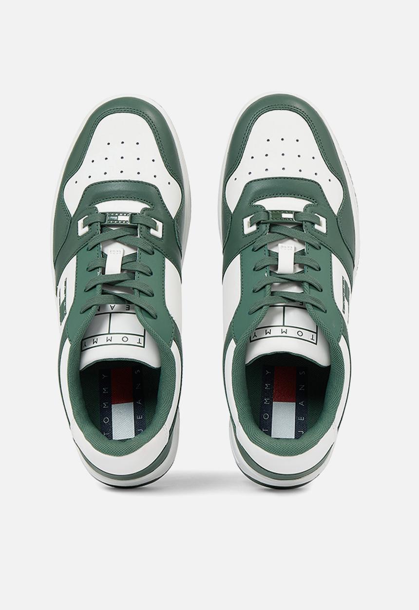 Tommy Hilfiger - Tjm basket premium - urban green